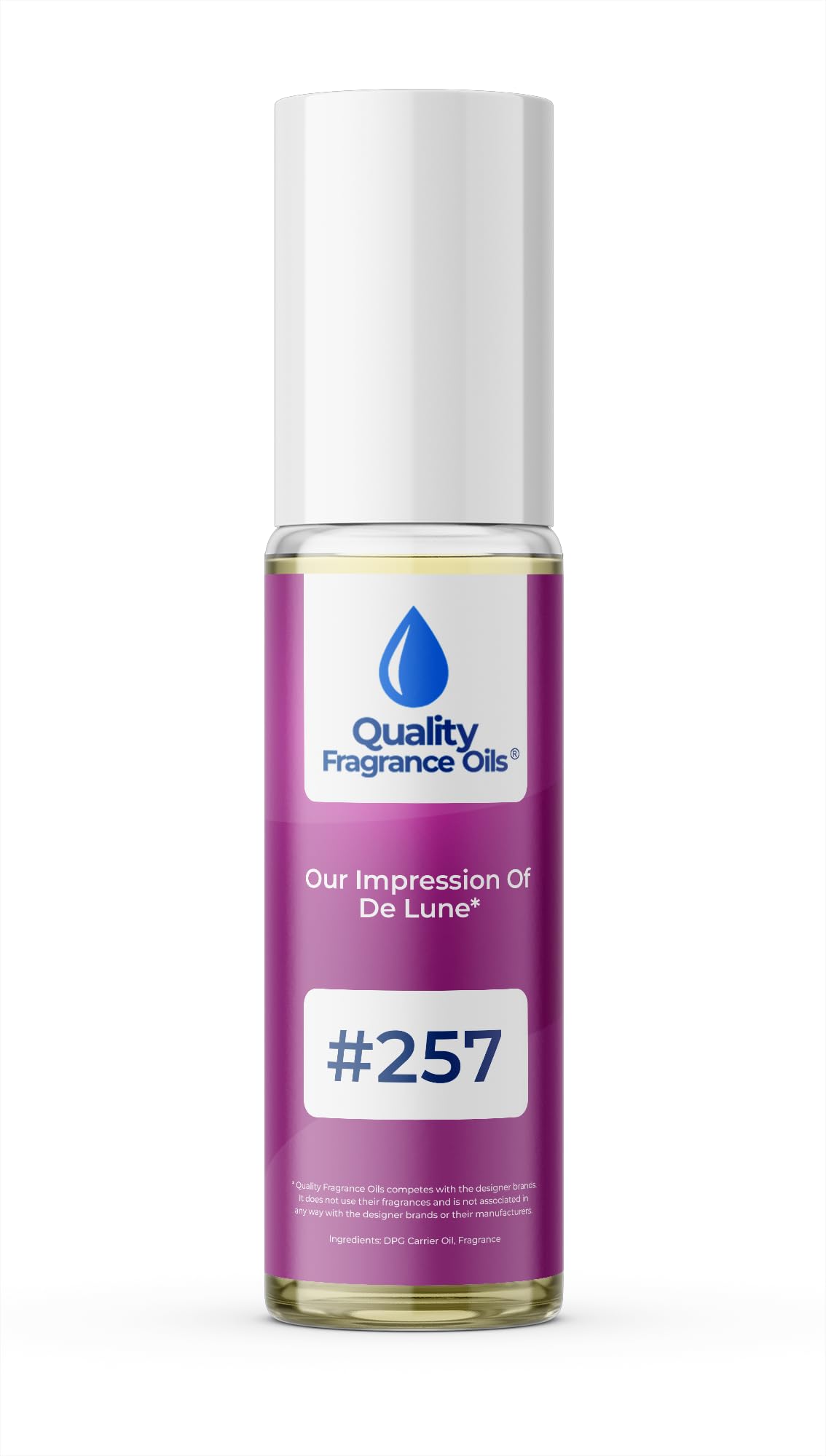 Quality Fragrance Oils' Noir de Noir Impression #132 | Long-Lasting Perfume Oil, Alcohol-Free, Strong Scent, 10ml Roll-On | Affordable Alternative to Designer Fragrances