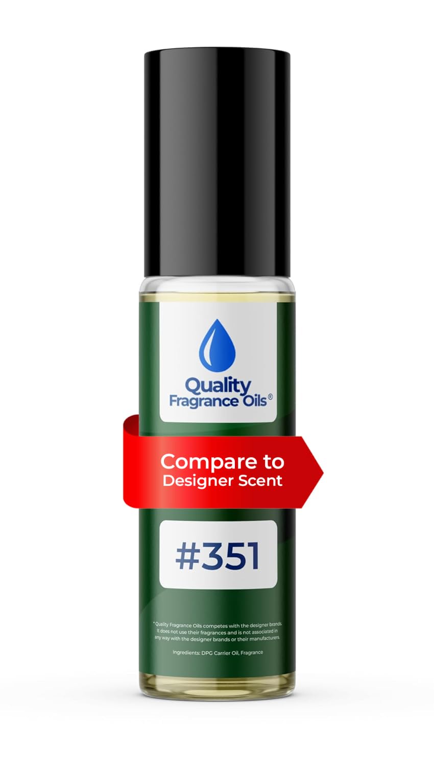 Quality Fragrance Oils' Noir de Noir Impression #132 | Long-Lasting Perfume Oil, Alcohol-Free, Strong Scent, 10ml Roll-On | Affordable Alternative to Designer Fragrances