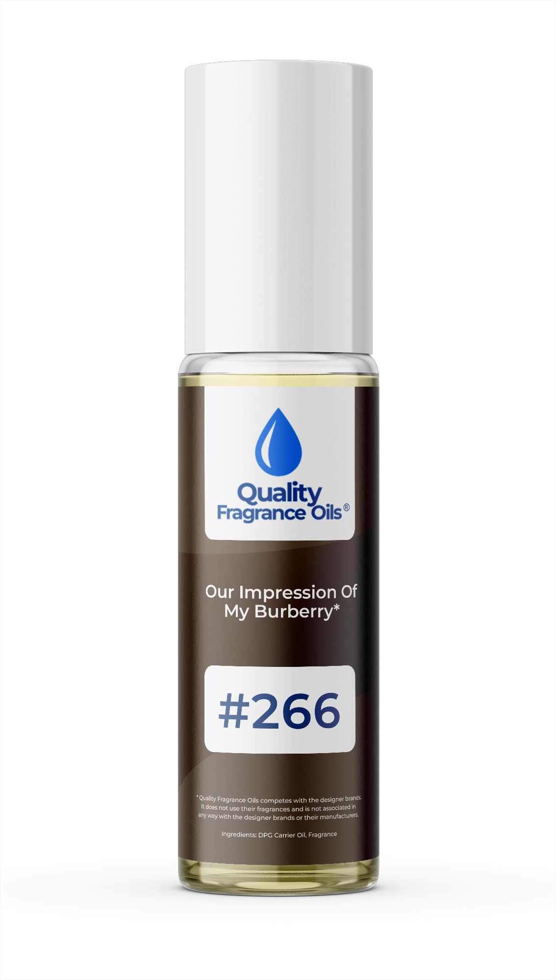 Quality Fragrance Oils' Noir de Noir Impression #132 | Long-Lasting Perfume Oil, Alcohol-Free, Strong Scent, 10ml Roll-On | Affordable Alternative to Designer Fragrances