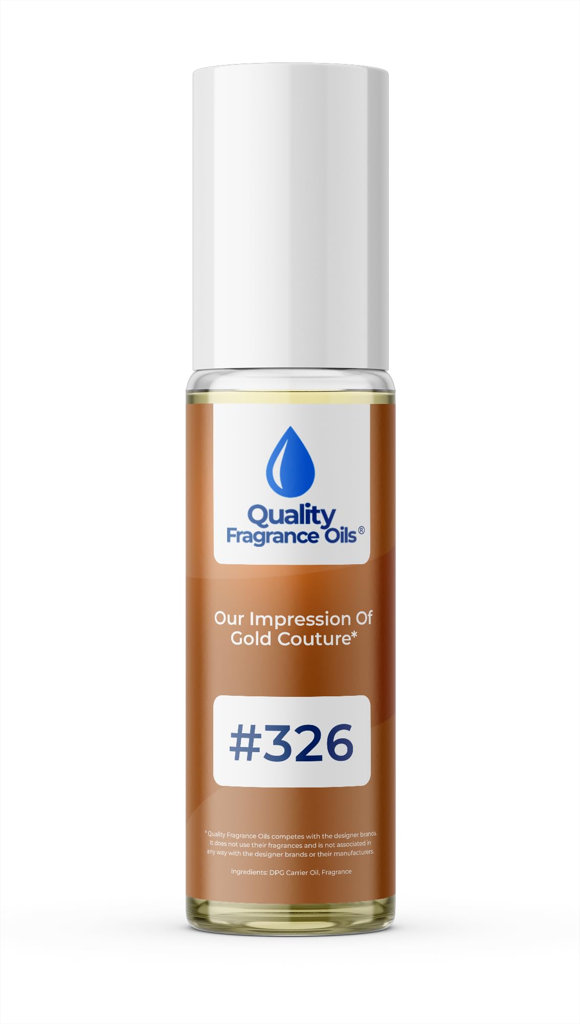Quality Fragrance Oils' Noir de Noir Impression #132 | Long-Lasting Perfume Oil, Alcohol-Free, Strong Scent, 10ml Roll-On | Affordable Alternative to Designer Fragrances