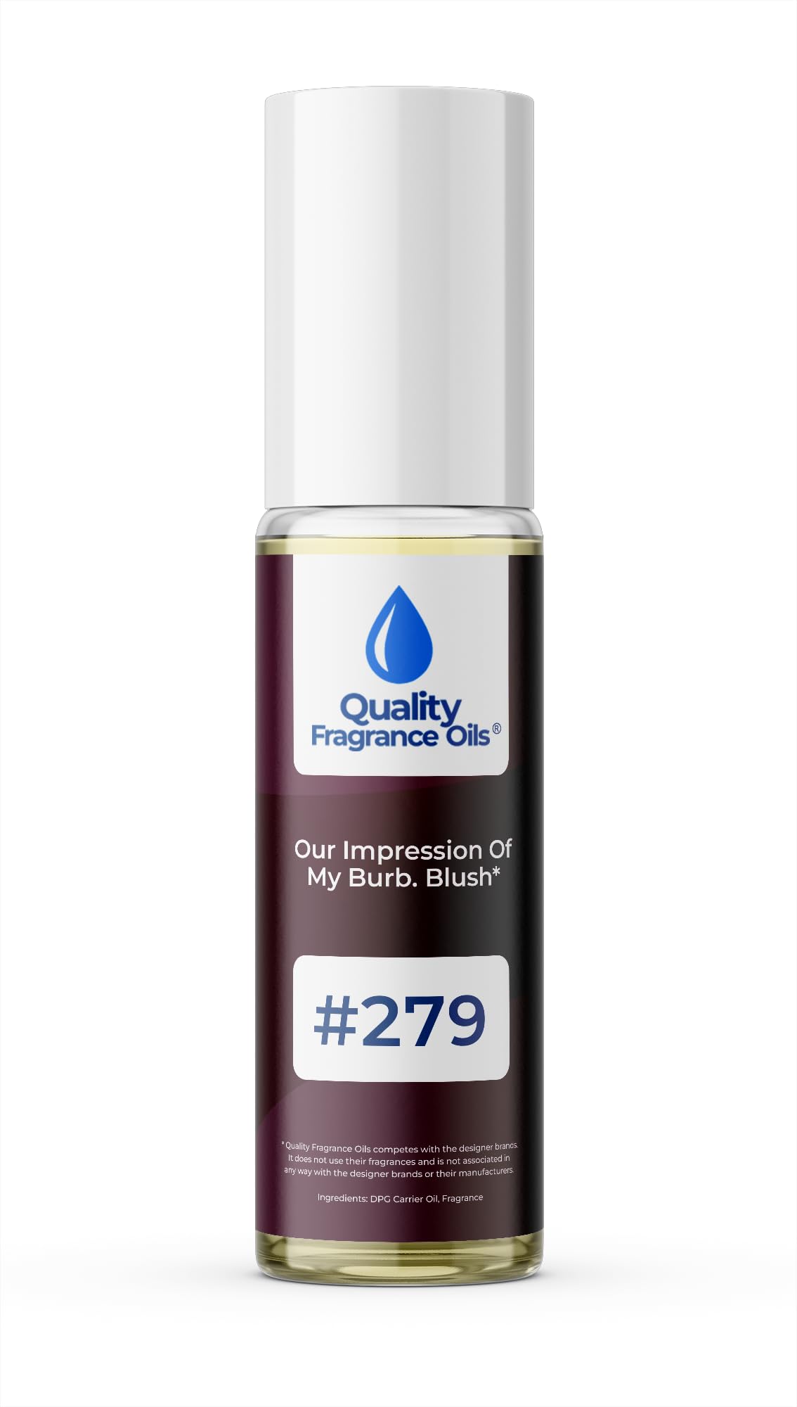 Quality Fragrance Oils' Noir de Noir Impression #132 | Long-Lasting Perfume Oil, Alcohol-Free, Strong Scent, 10ml Roll-On | Affordable Alternative to Designer Fragrances