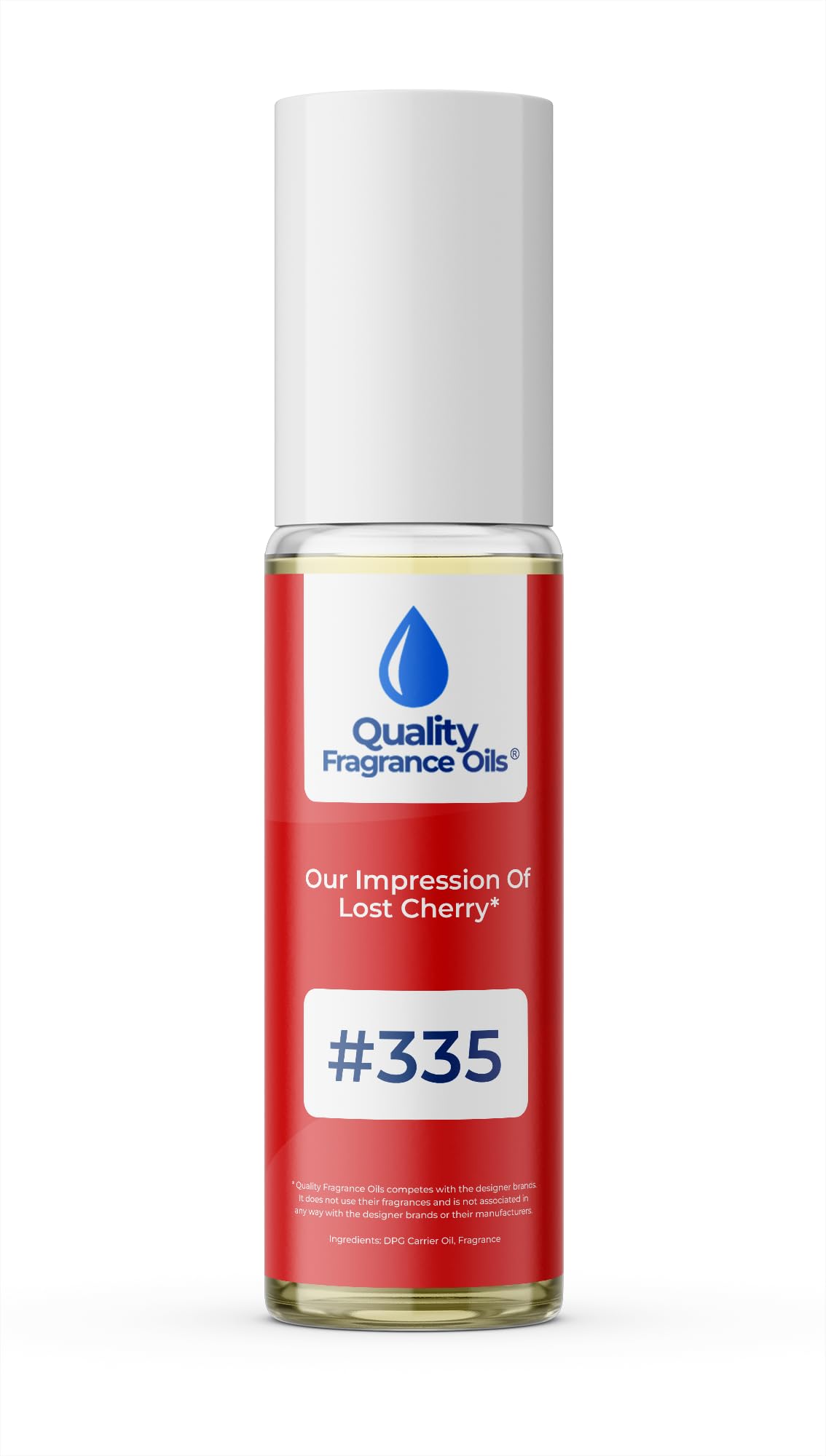 Quality Fragrance Oils' Noir de Noir Impression #132 | Long-Lasting Perfume Oil, Alcohol-Free, Strong Scent, 10ml Roll-On | Affordable Alternative to Designer Fragrances