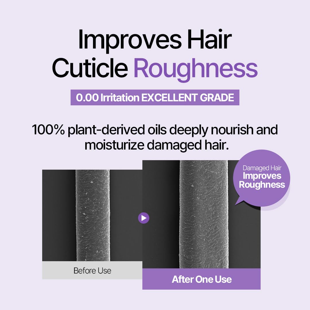laferme Hair Essence X Silk Oil | Lightweight Non-Sticky Oil for Damaged Hair Frizz Control Treatment Shine & Smoothness for Curly & Dry Hair Orchid Floral Scent 1.85 Fl Oz