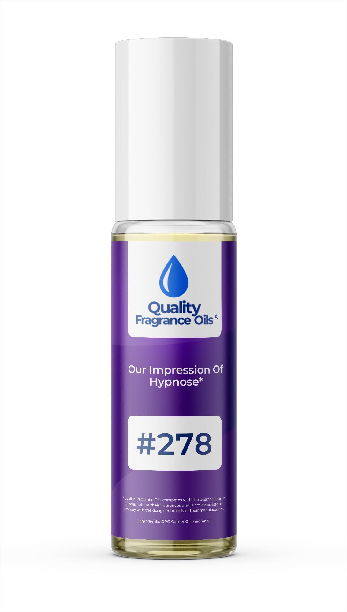 Quality Fragrance Oils' Noir de Noir Impression #132 | Long-Lasting Perfume Oil, Alcohol-Free, Strong Scent, 10ml Roll-On | Affordable Alternative to Designer Fragrances