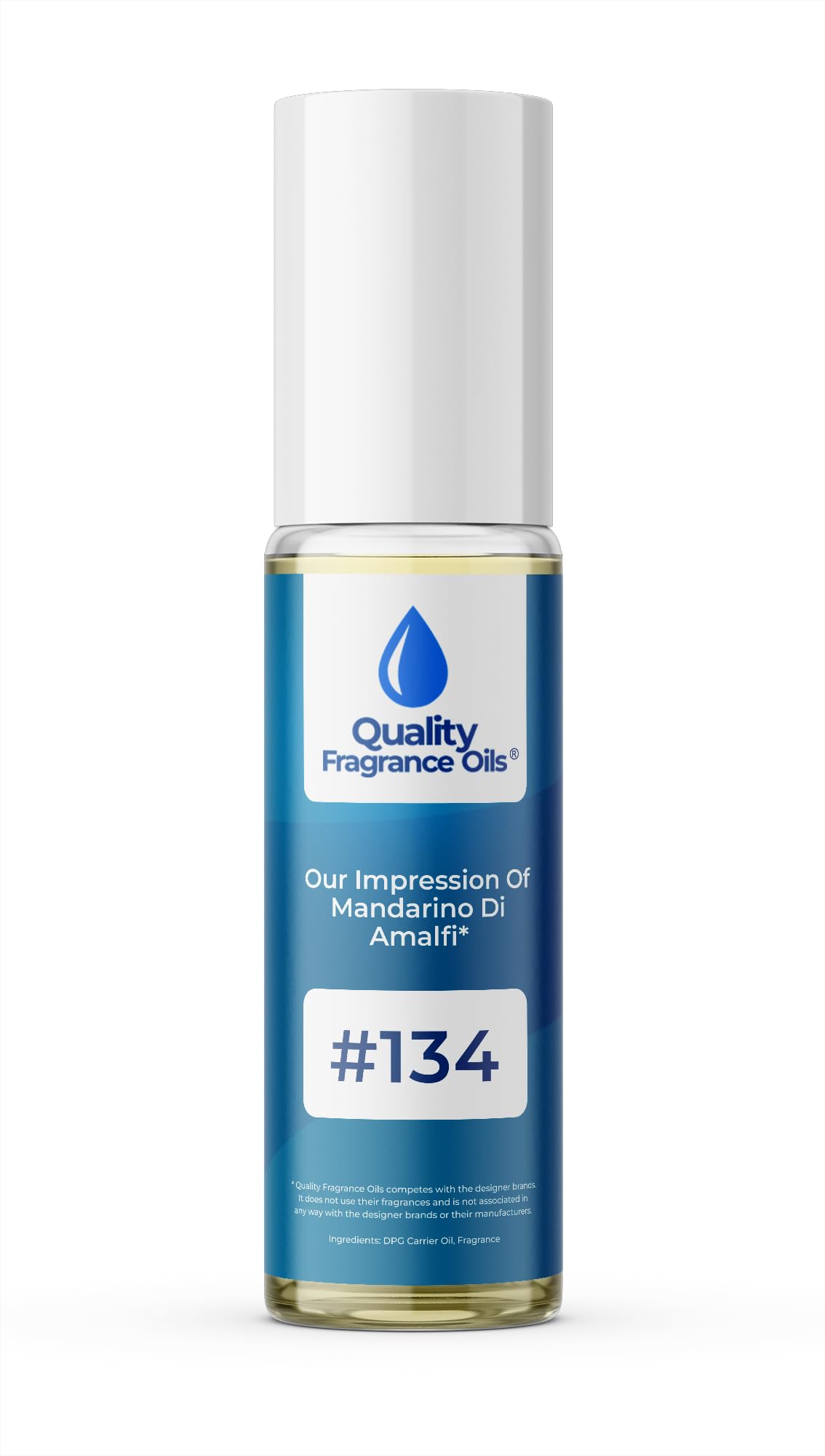 Quality Fragrance Oils' Noir de Noir Impression #132 | Long-Lasting Perfume Oil, Alcohol-Free, Strong Scent, 10ml Roll-On | Affordable Alternative to Designer Fragrances