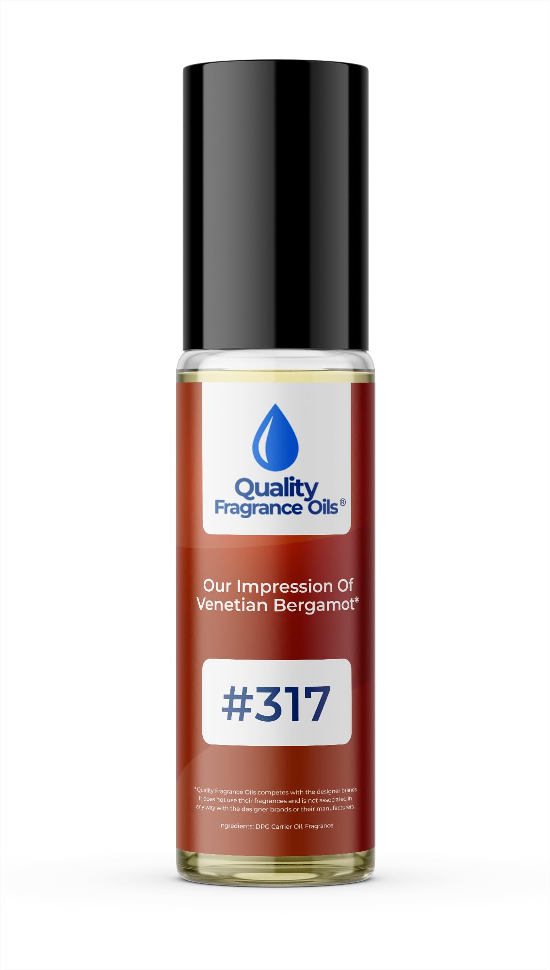 Quality Fragrance Oils' Noir de Noir Impression #132 | Long-Lasting Perfume Oil, Alcohol-Free, Strong Scent, 10ml Roll-On | Affordable Alternative to Designer Fragrances