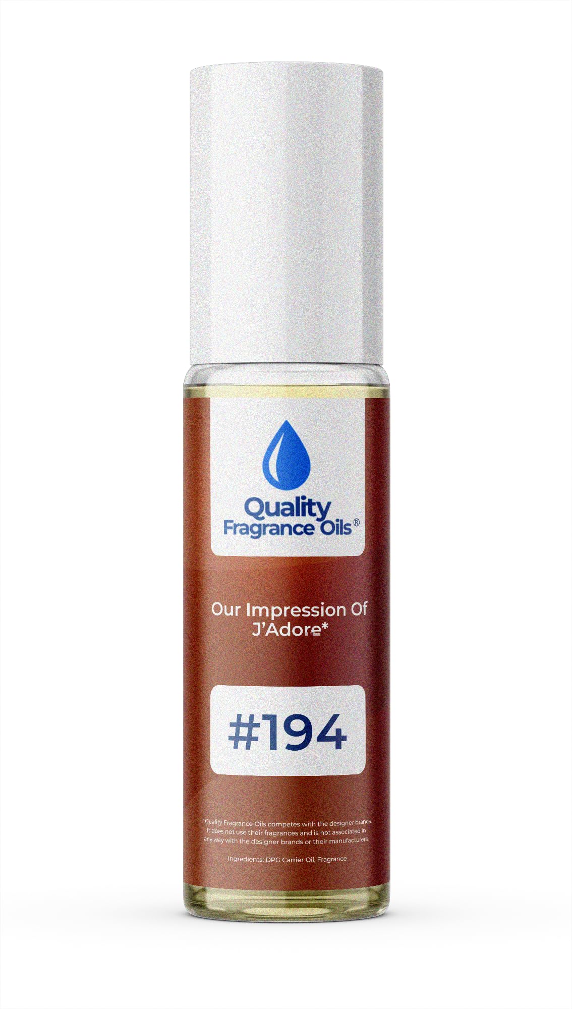 Quality Fragrance Oils' Noir de Noir Impression #132 | Long-Lasting Perfume Oil, Alcohol-Free, Strong Scent, 10ml Roll-On | Affordable Alternative to Designer Fragrances